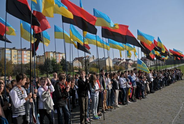 Мероприятия в честь годовщины создания УПА на Украине