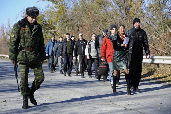 Обмен пленными в ЛНР