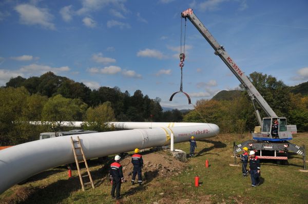 Высокогорная газокомпрессорная станция Воловец в Закарпатской области
