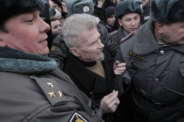 Акция оппозиции на Триумфальной площади
