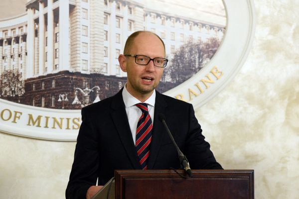 Встреча премьер-министра Украины А. Яценюка с министром финансов США Д. Лью