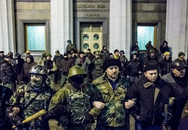 Заседание Верховный рады Украины