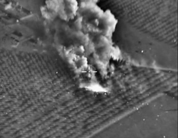 Авиаудары российских ВКС по позициям ИГ в Сирии