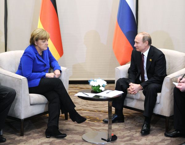 Президент РФ В.Путин принимает участие в саммите G20 в Турции
