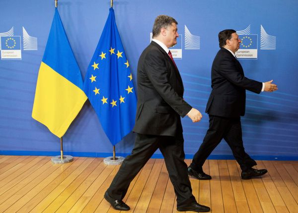 Визит президента Украины Петра Порошенко в Брюссель