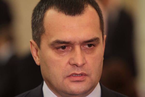 Новый главы МВД Украины В. Захарченко на заседании Кабинета министров Украины.