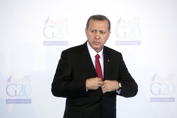 Президент РФ В.Путин принимает участие в саммите G20 в Турции