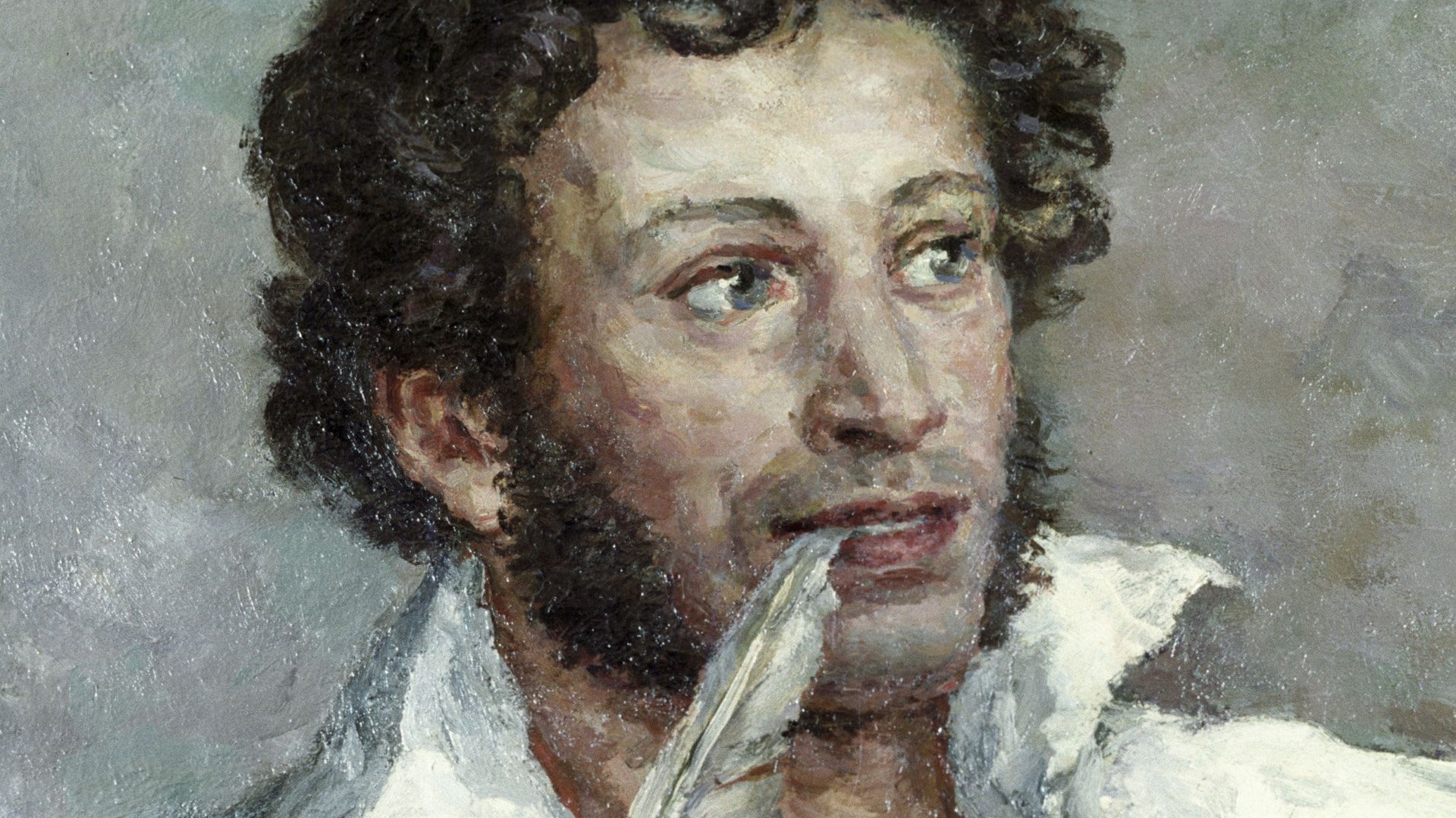 Картина Александр Сергеевич Пушкин Петра Кончаловского - РИА Новости, 1920, 22.12.2019