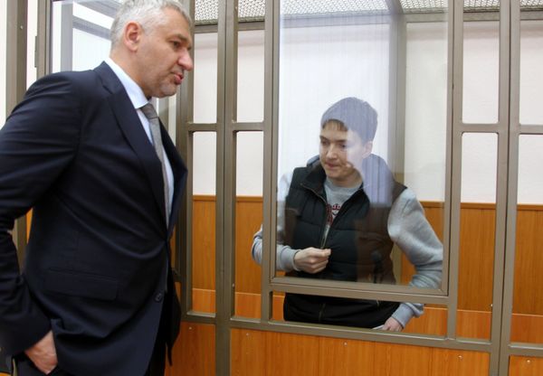 Заседание суда по делу Надежды Савченко