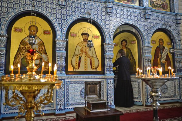 Освящение храма Державной иконы Божией Матери в Свердловской области
