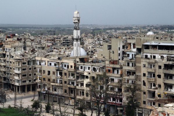 Ситуация в сирийском городе Хомс