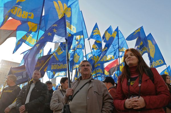 Мероприятия в честь годовщины создания УПА на Украине