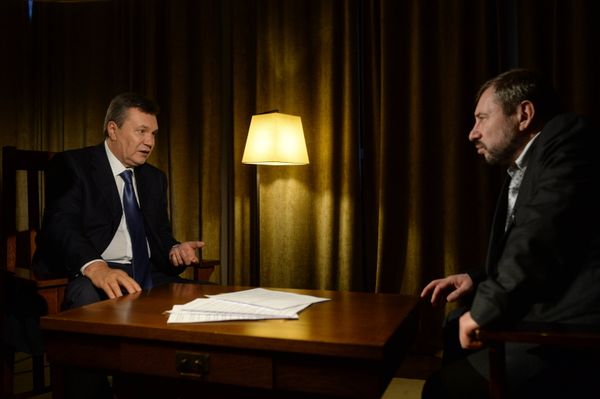Бывший президент Украины Виктор Янукович дал интервью РИА Новости
