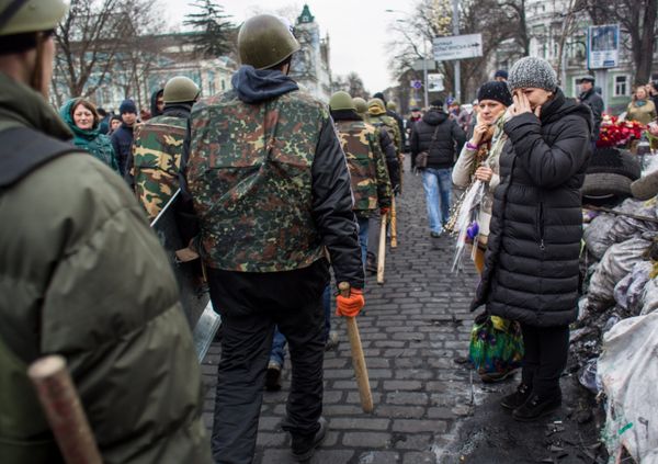 Обстановка в центре Киева