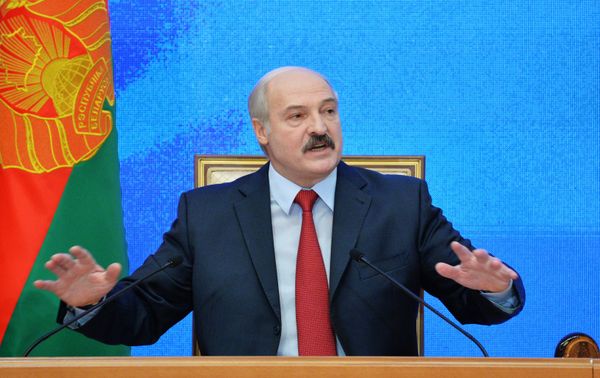 Пресс-конференция президента Белорусии Александра Лукашенко Пресс-конференция президента Белорусии Александра Лукашенко