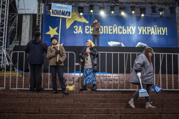 Палаточный лагерь сторонников евроинтеграции Украины Палаточный лагерь сторонников евроинтеграции Украины