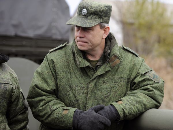 Отвод военной техники в ДНР