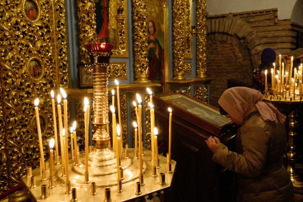 Празднование православной Пасхи на Украине