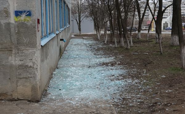 Последствия обстрела Мариуполя
