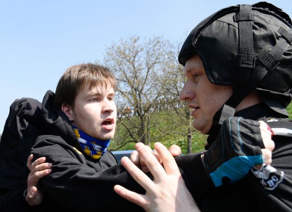 Первомайская демонстрация в Киеве