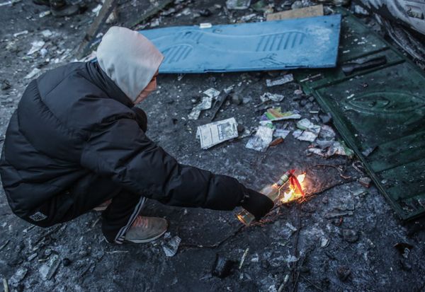 Беспорядки в Киеве