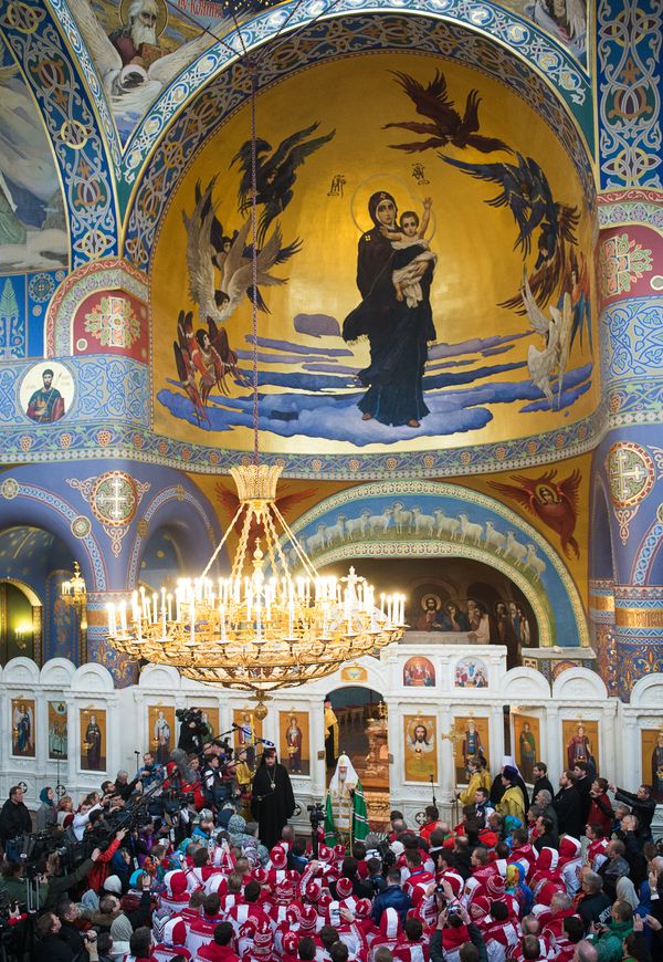Патриарший молебен в Cочи