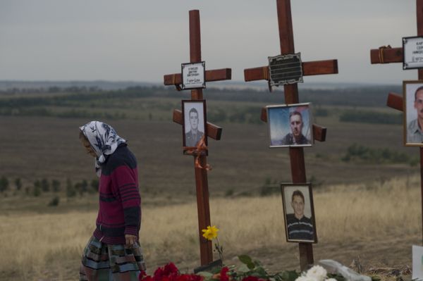 Мероприятия на Саур-Могиле в ознаменование 72-й годовщины освобождения Донбасса от немецко-фашистских захватчиков Мероприятия на Саур-Могиле в ознаменование 72-й годовщины освобождения Донбасса от немецко-фашистских захватчиков