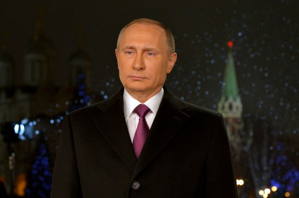 Новогоднее обращение президента РФ В. Путина