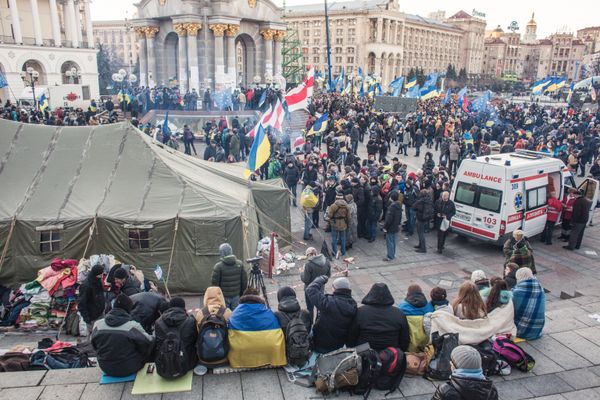 Ситуация на Украине в связи с вопросом евроинтеграции