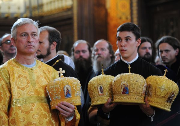 Патриаршее служение в честь 1025-летия Крещения Руси