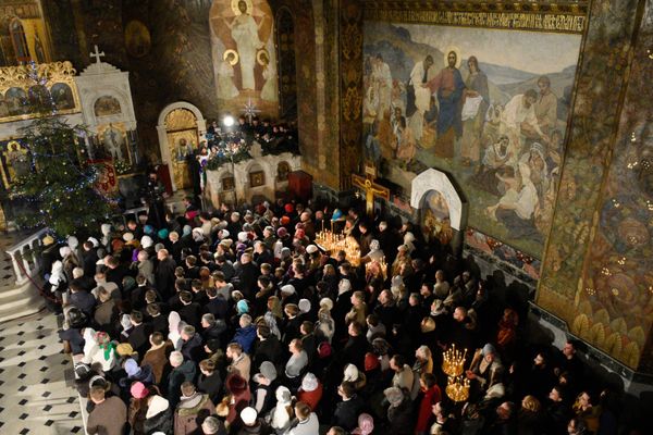 Празднование Рождества Христова в Киево-Печерской лавре Празднование Рождества Христова в Киево-Печерской лавре