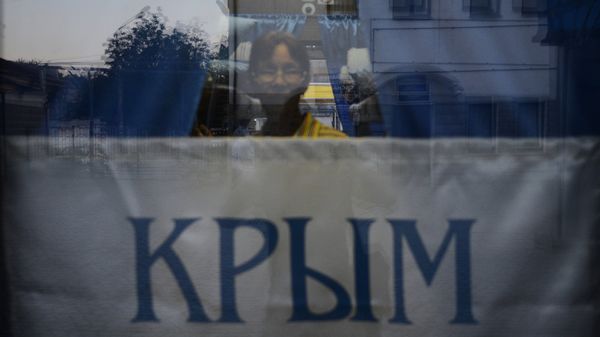 Первый поезд отправился из Симферополя в Москву в объезд Украины