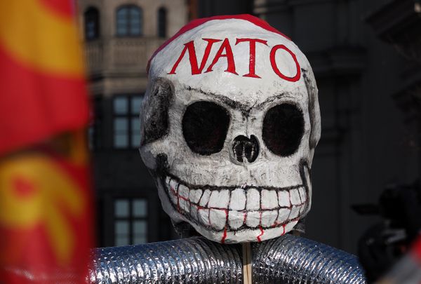 Акции протеста против НАТО в Мюнхене