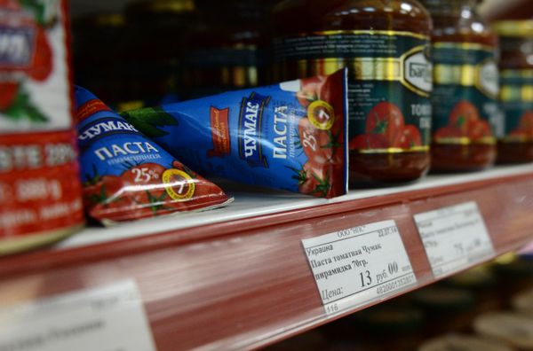 Россия запретила ввоз украинской продукции Россия запретила ввоз украинской продукции