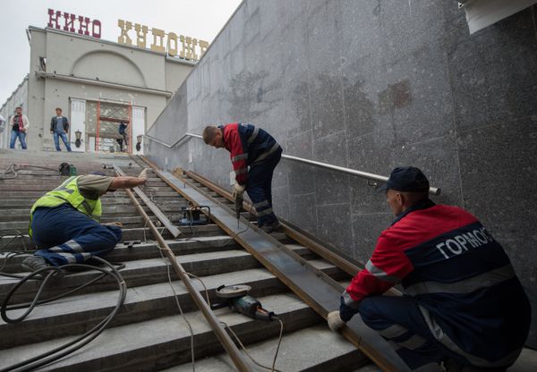 Благоустройство центра Москвы