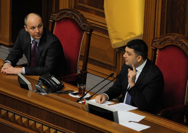 Заседание Верховной Рады Украины