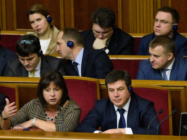Заседание Верховной рады Украины