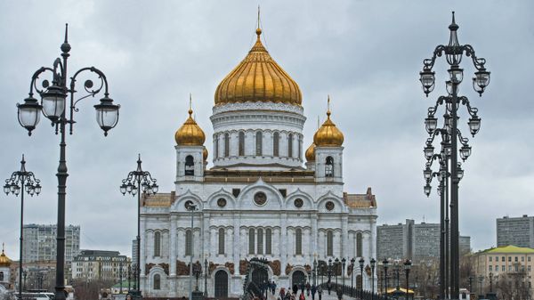Храм Христа Спасителя в Москве.