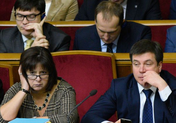 Заседание Верховной рады Украины