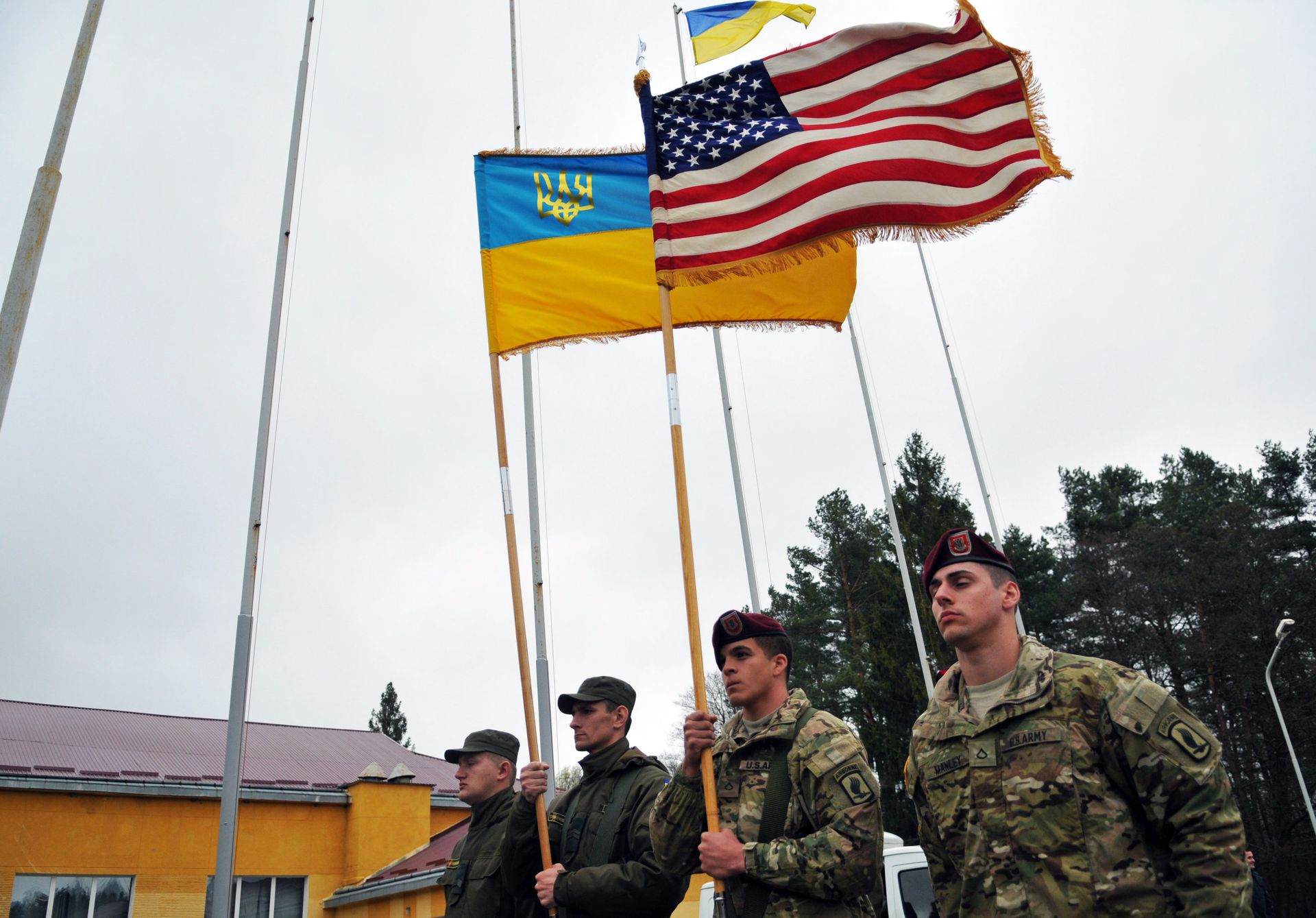 Американские военные инструкторы прибыли на Украину - РИА Новости, 1920, 21.12.2021