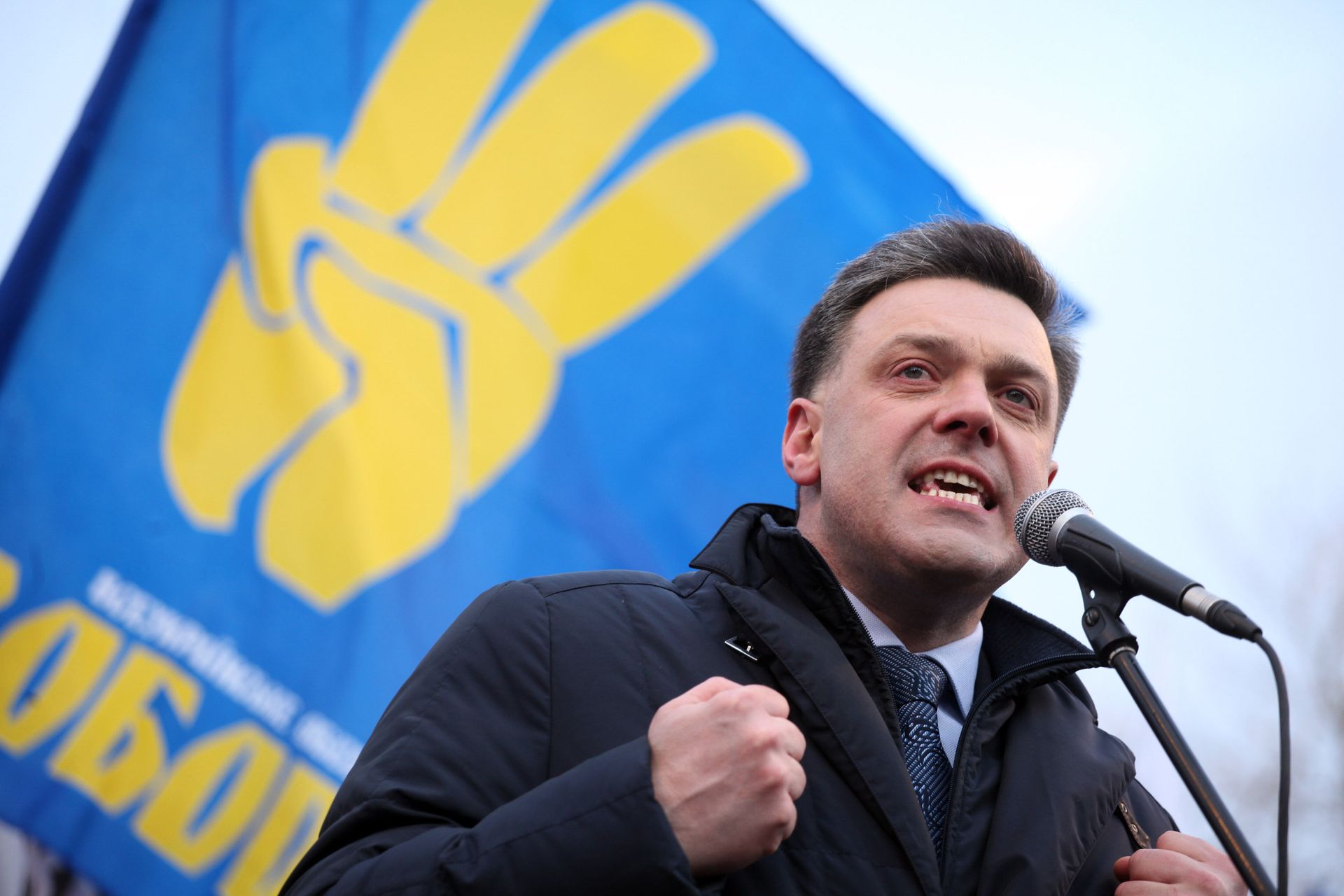 Всенародная акция оппозиции Украины во Львове Всенародная акция оппозиции Украины во Львове - РИА Новости, 1920, 29.11.2022