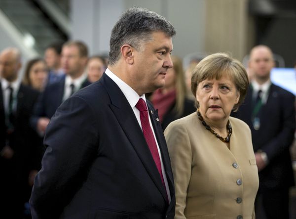 Рабочий визит президента Украины П.Порошенко в Латвию