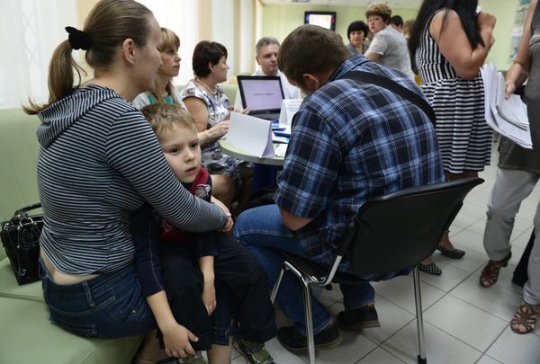 Ярмарка вакансий для украинских беженцев в Новосибирске