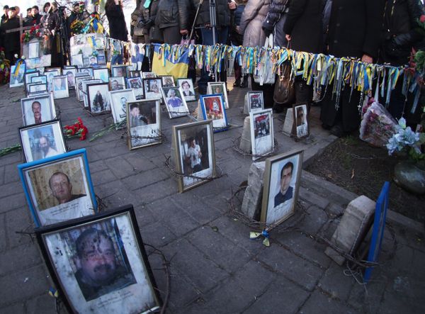 Годовщина начала событий на киевском Майдане