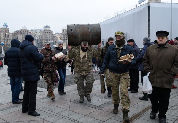 Народное вече радикалов на Майдане Незалежности в Киеве