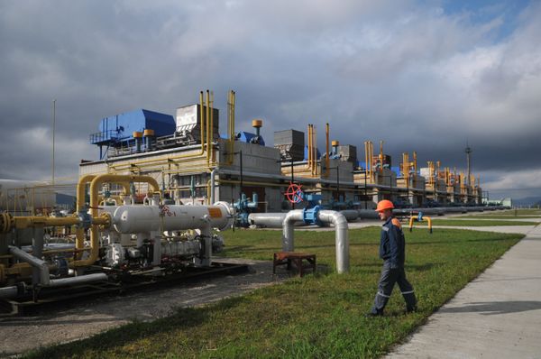 Высокогорная газокомпрессорная станция Воловец в Закарпатской области