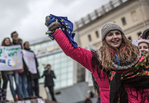 Ситуация на Украине в связи с вопросом евроинтеграции