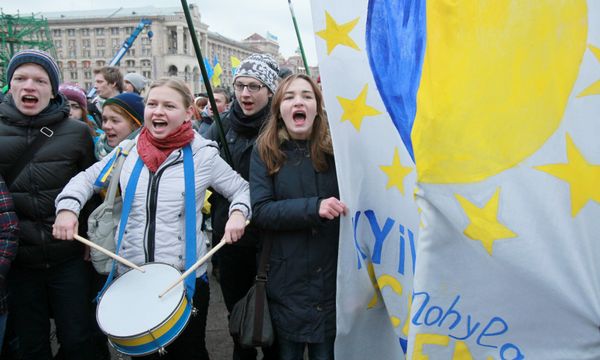 Ситуация на Украине в связи с вопросом евроинтеграции