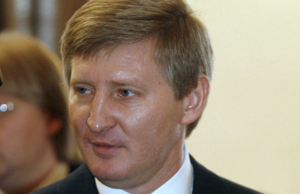 Украинский бизнесмен Р. Ахметов
