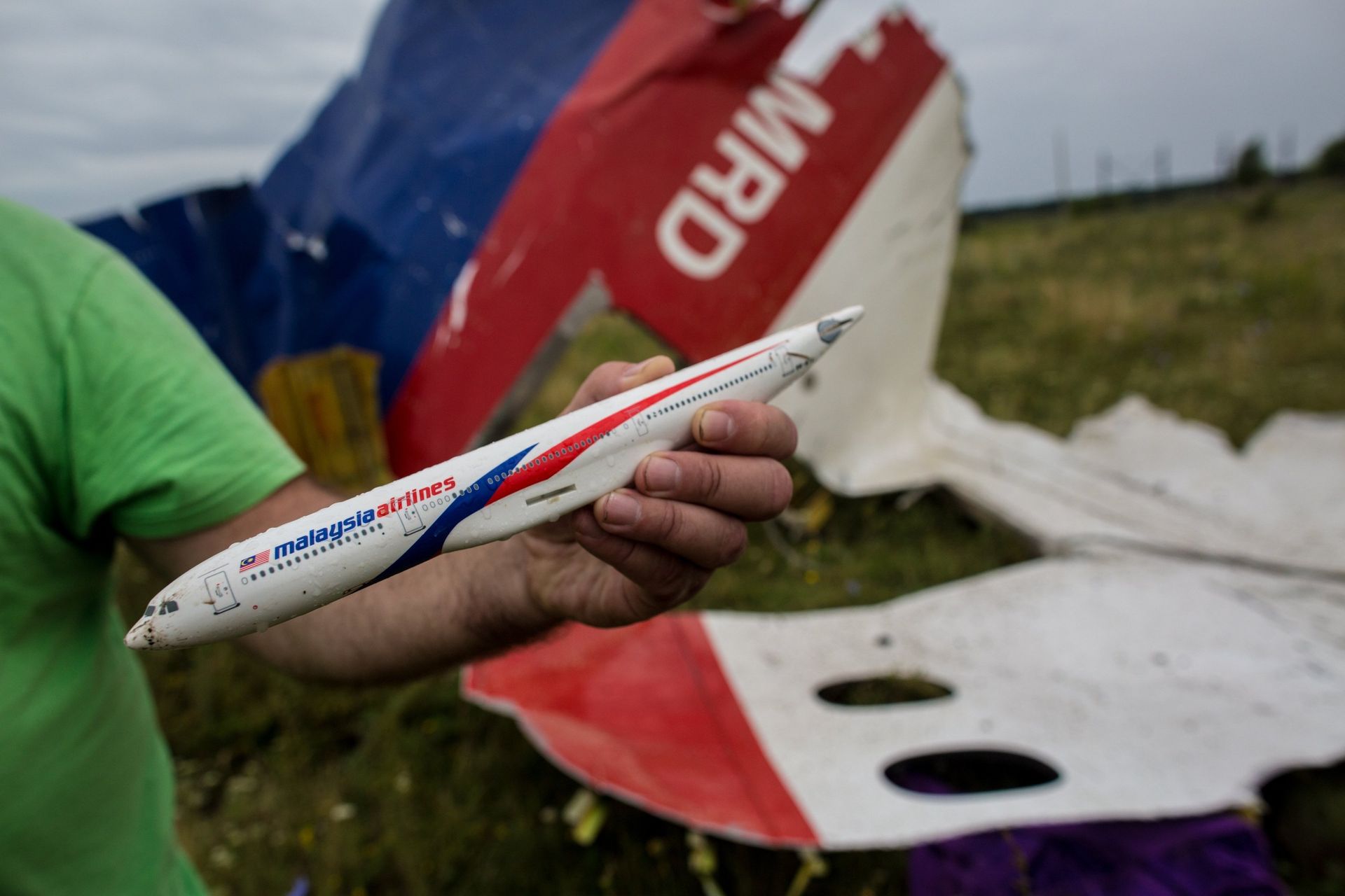 Поисковые работы на месте крушения малайзийского лайнера Boeing 777 в районе Шахтерска - РИА Новости, 1920, 17.02.2020